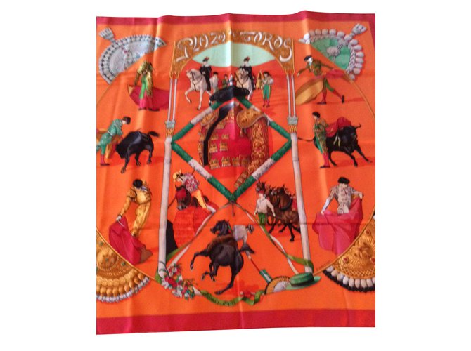 Hermès Plaza De Toros di Hubert de Watrigant 1993 Multicolore - vista 2