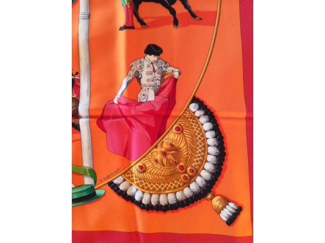 Hermès Plaza De Toros di Hubert de Watrigant 1993 Multicolore - vista 3