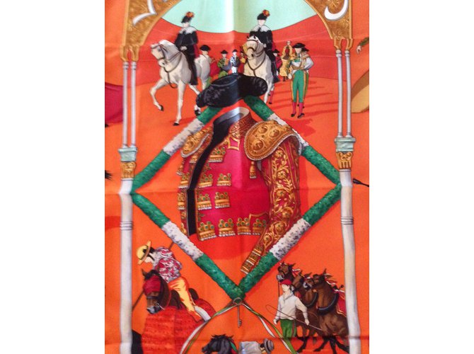 Hermès Plaza De Toros di Hubert de Watrigant 1993 Multicolore - vista 4