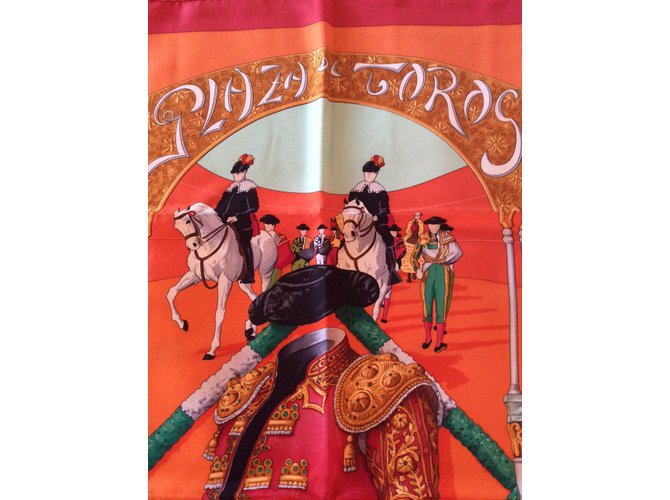 Hermès Plaza De Toros di Hubert de Watrigant 1993 Multicolore - vista 5