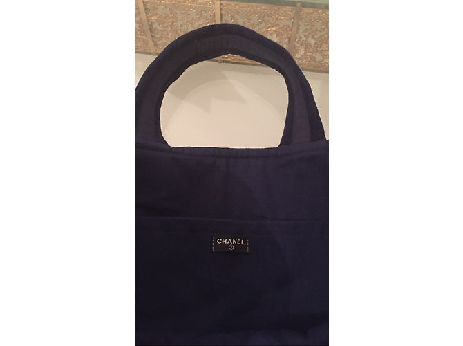 Chanel Sacolas Azul marinho - vista 4