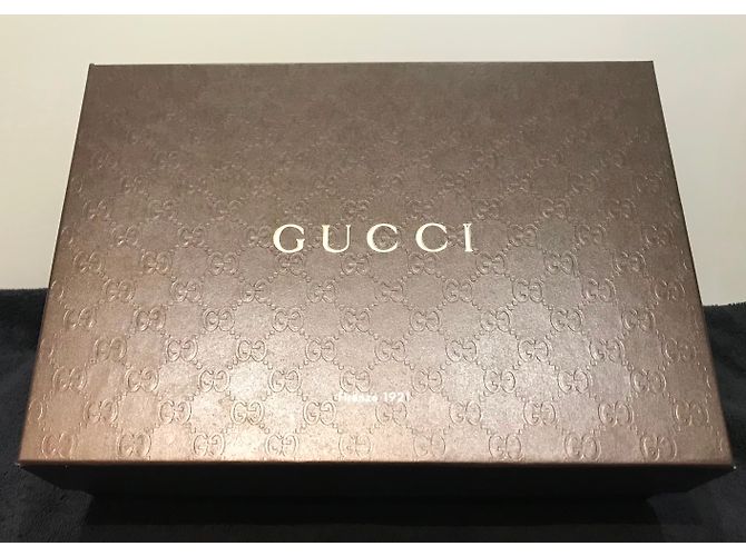 Sneakers alte Gucci CODA in pelle nera Nero - vista 10