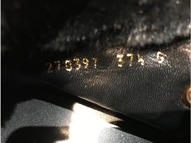 Sneakers alte Gucci CODA in pelle nera Nero - vista 8