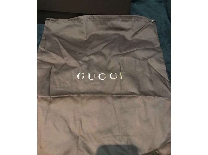 Sneakers alte Gucci CODA in pelle nera Nero - vista 9