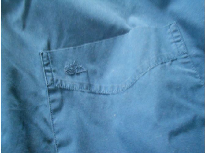 Saint James Camicia da Uomo in Cotone Blu Navy XXL - vista 3