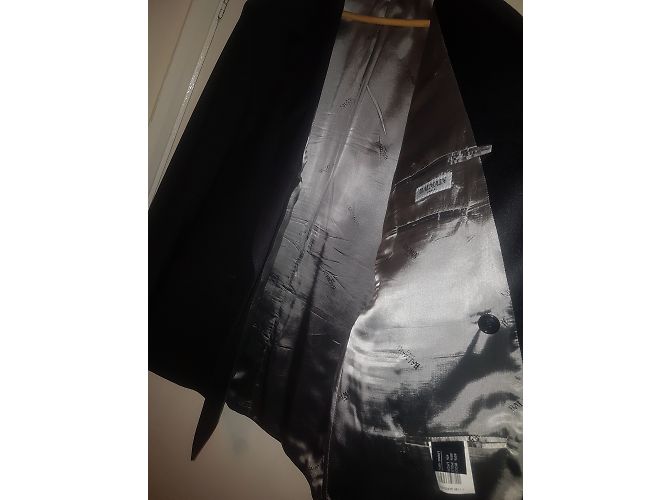 Balmain Abendjacke Schwarz Wolle 44FR - Ansicht 15