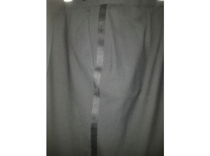 Balmain Black Wool Blazer Jacket Size 38 - view 6