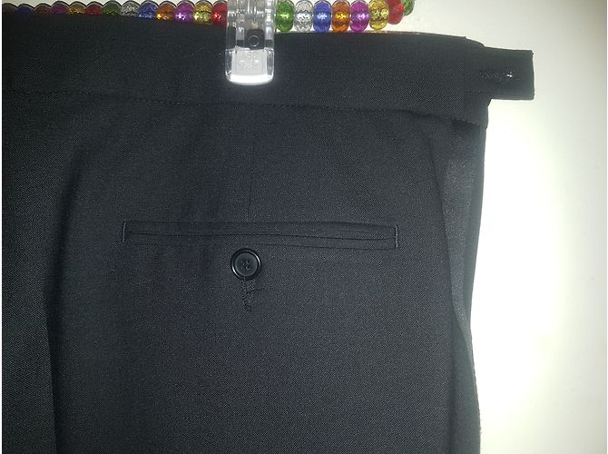 Balmain Black Wool Blazer Jacket Size 38 - view 9
