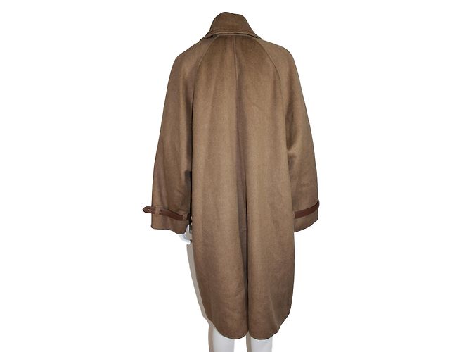 Abrigo Oversize Kenzo Taupe Cachemira y Lana 38FR Gris pardo - vista 2