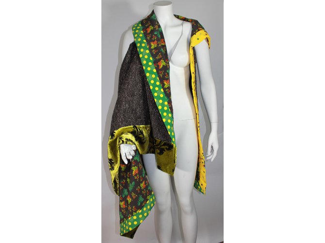 Kenzo Cape Kimono asymétrique - Ansicht 12