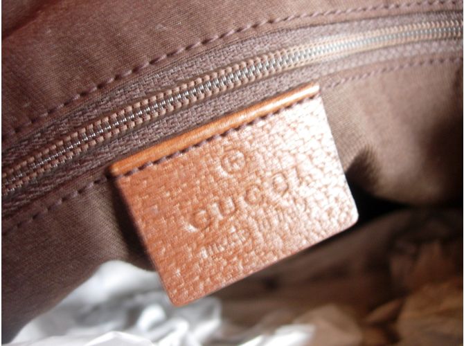 Borsa a mano Gucci GG blu in tessuto - vista 13