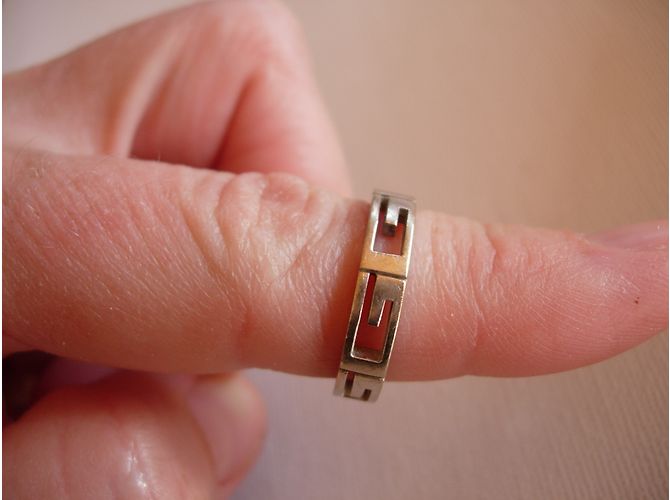 Gucci GG Ring aus Weißgold Größe 53 Silber - Ansicht 6