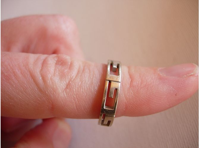 Gucci GG Ring aus Weißgold Größe 53 Silber - Ansicht 7