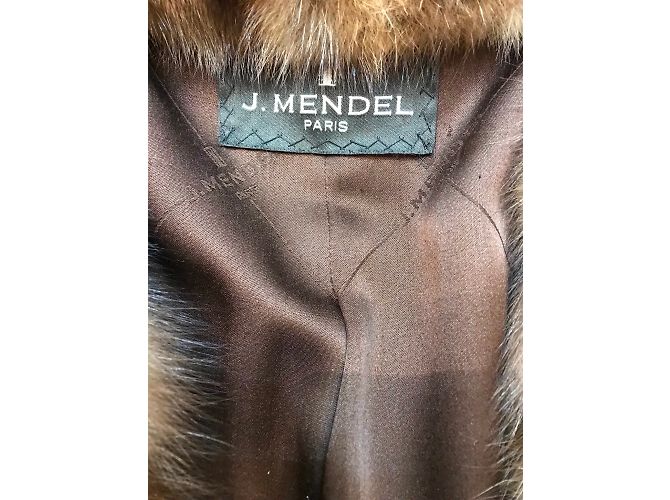 J. Mendel Cappotto Marrone - vista 3