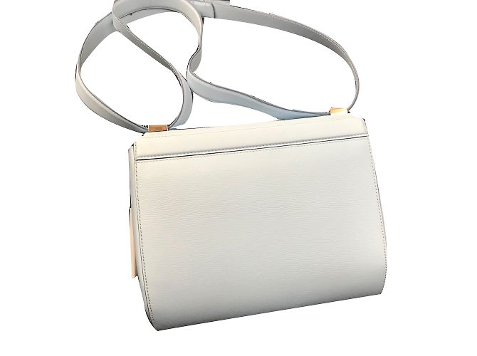 Borsa a mano Givenchy Pandora Box in pelle blu - vista 2