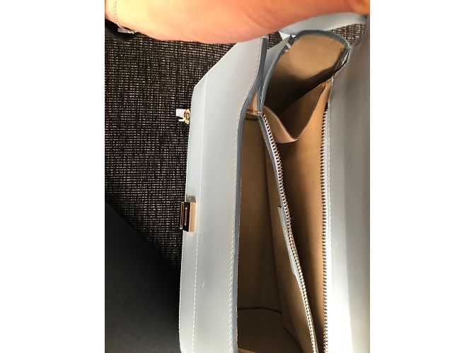Borsa a mano Givenchy Pandora Box in pelle blu - vista 8