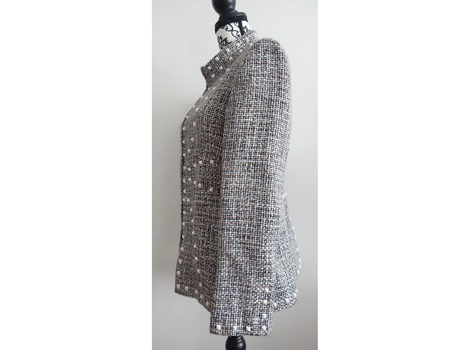 Giacca in tweed multicolor Chanel Multicolore - vista 5