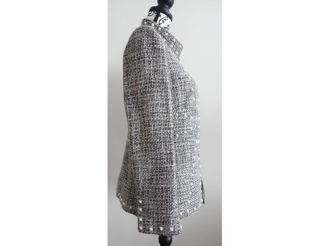 Giacca in tweed multicolor Chanel Multicolore - vista 6