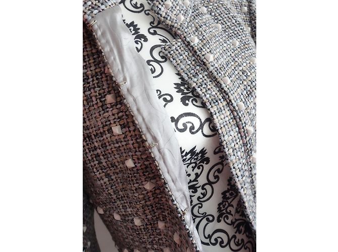 Giacca in tweed multicolor Chanel Multicolore - vista 9