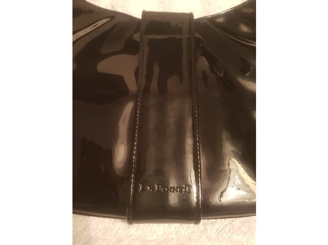 Borsa nera lucida Lk Bennett Nero - vista 3