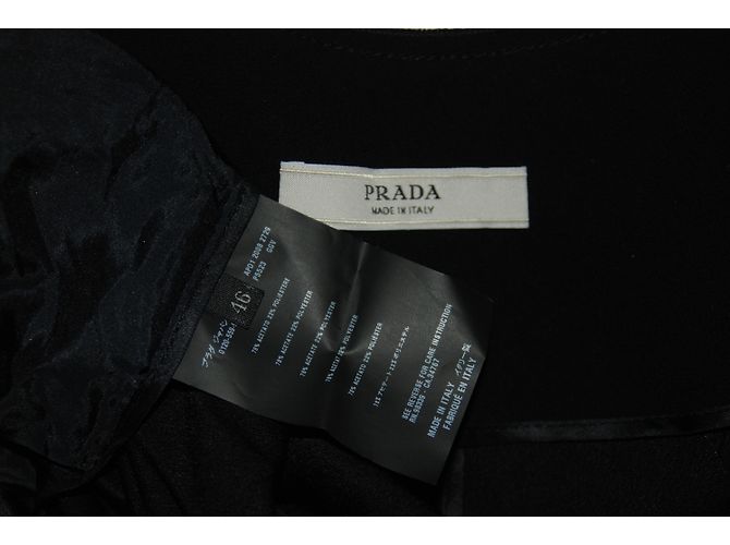 Blusa Prada negra de manga corta Negro - vista 3
