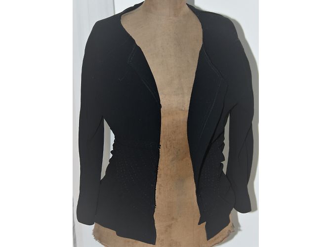 Blusa Prada negra de manga corta Negro - vista 4