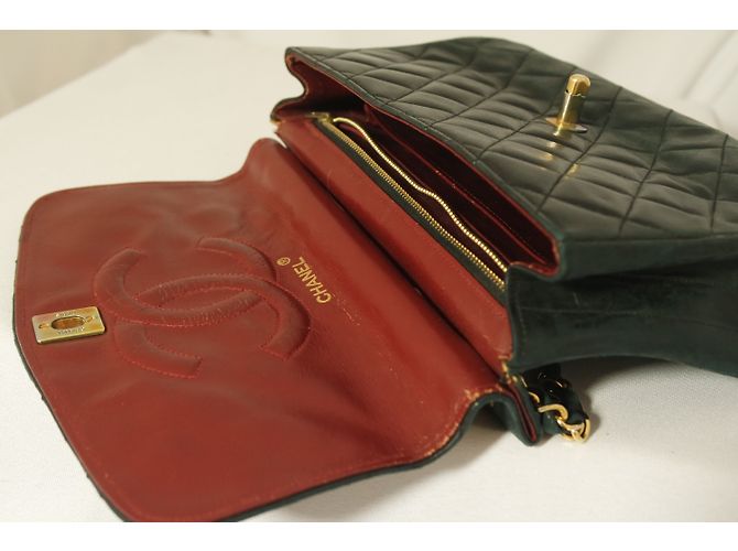 Borsa a mano Chanel in pelle caviar nera Nero - vista 6