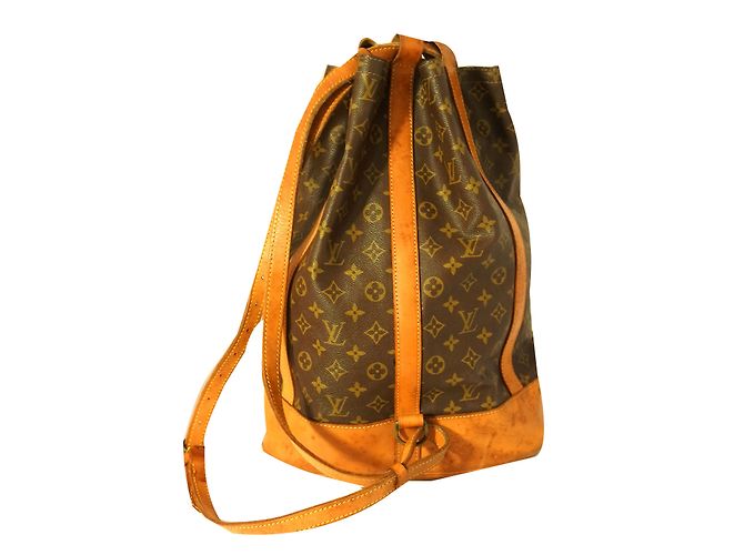 Randonnee Louis Vuitton Randonnée Borsa da viaggio Monogram Marrone - vista 2