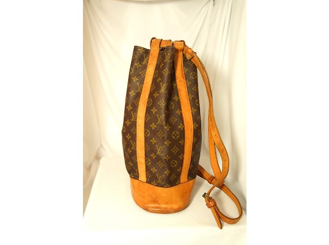 Randonnee Louis Vuitton Randonnée Borsa da viaggio Monogram Marrone - vista 4