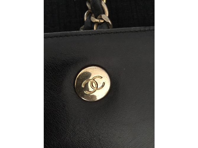 Chanel Vintage Tasche Schwarz - Ansicht 3