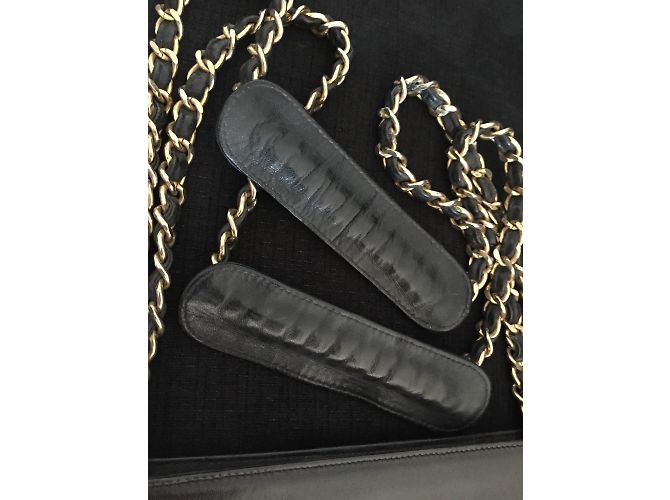 Chanel Vintage Tasche Schwarz - Ansicht 4