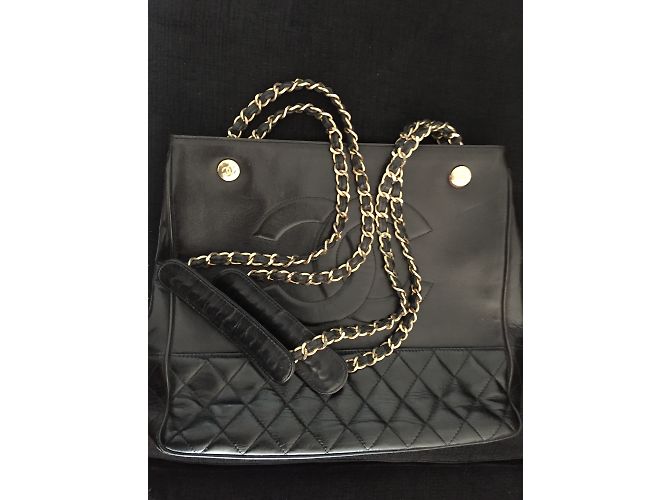 Chanel Vintage Tasche Schwarz - Ansicht 5