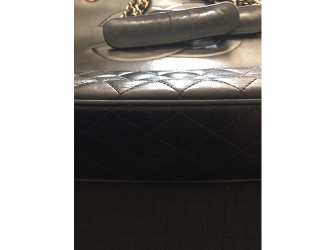 Chanel Vintage Tasche Schwarz - Ansicht 6