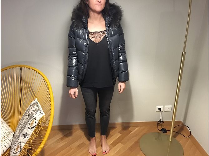 Duvetica Jacke Schwarz Anthrazitgrau - Ansicht 4