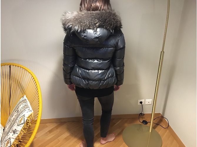Duvetica Jacke Schwarz Anthrazitgrau - Ansicht 5