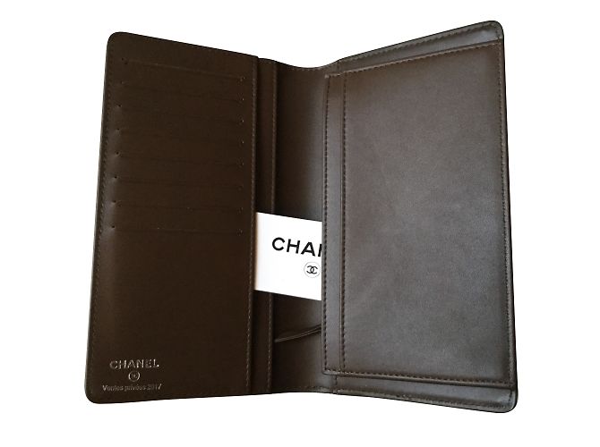 Chanel Portefeuille Mortdore Braun Kupfer - Ansicht 2