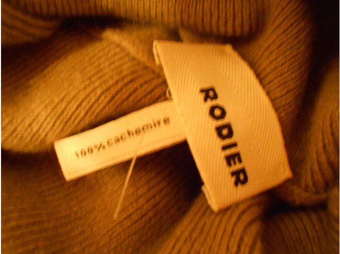 Rodier Strickpullover Kaschmir Beige Grösse 38 - Ansicht 3