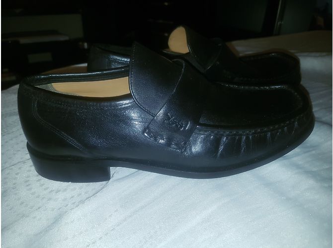 Scarpe eleganti Yves Saint Laurent in pelle nera da uomo Nero - vista 5