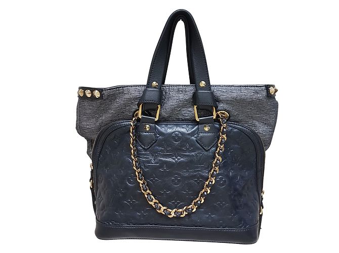 Louis Vuitton Alma ha allineato il gioco Blu - vista 2