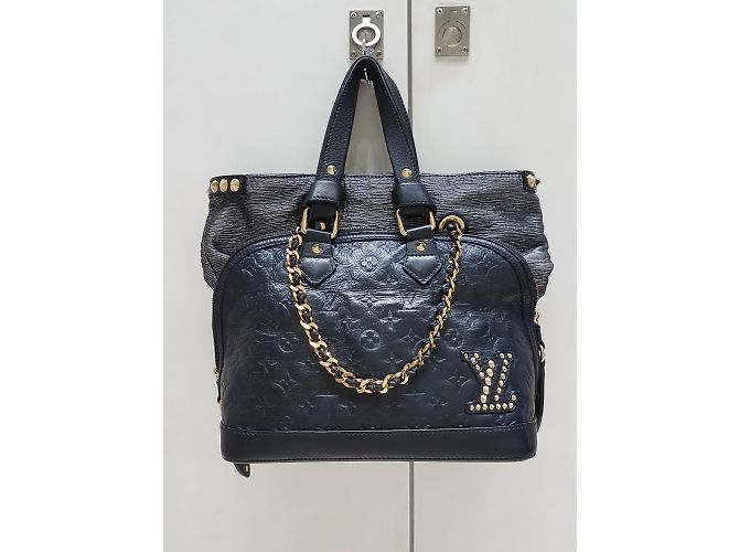 Louis Vuitton Alma ha allineato il gioco Blu - vista 5