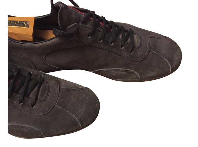 Prada Suede Sneakers Brown - view 2