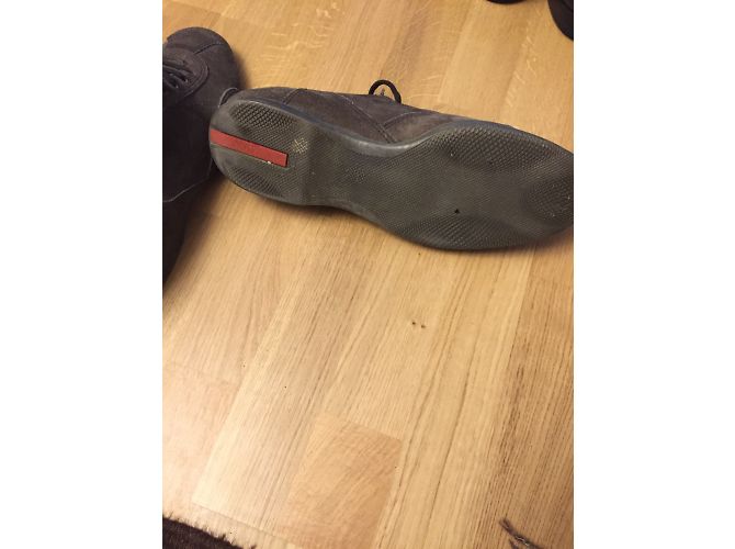 Prada Suede Sneakers Brown - view 4