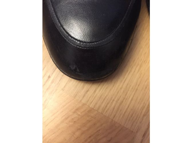 A. Testoni Black Leather Boots - view 7