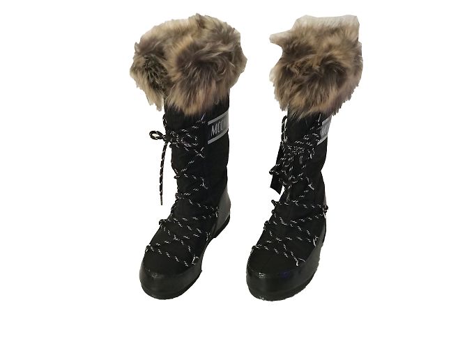 Autre Marque Moon Boots Pretas Preto - vista 2
