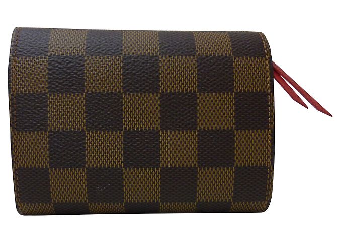 Louis Vuitton Victorine damier ébène Marrone - vista 2