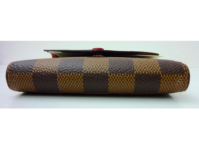 Louis Vuitton Victorine damier ébène Marrone - vista 5