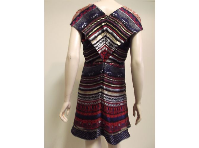 Abito Kenzo Genius con bustier in viscosa multicolore - vista 4