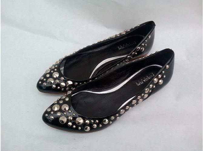 Bailarinas Patrizia Pepe de charol negro - vista 3