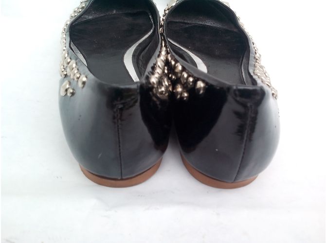 Bailarinas Patrizia Pepe de charol negro - vista 4