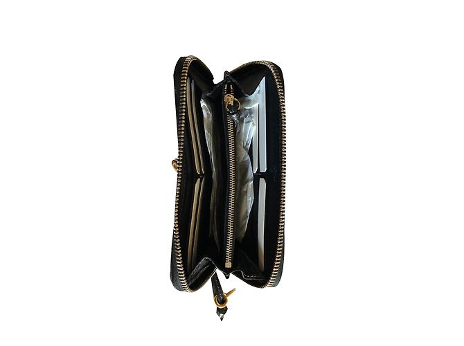 Chloé Clack Wallet Black Leather - view 2